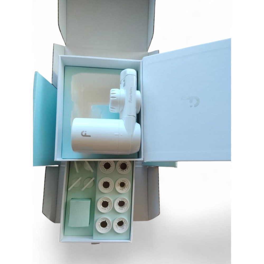 Filterbaby PRODermis Faucet Water Filter for Skincare New Open Box + 8 Adaptors